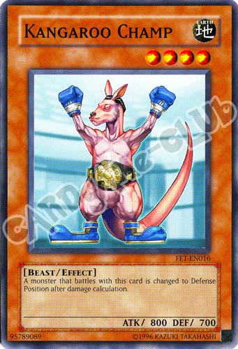 FET-EN016 Kangaroo Champ comune Unlimited (EN) -NEAR MINT-