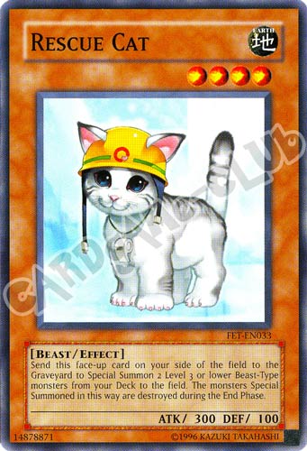 FET-EN033 Rescue Cat comune Unlimited (EN) -NEAR MINT-