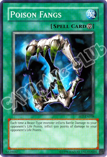 FET-EN038 Poison Fangs comune Unlimited (EN) -NEAR MINT-