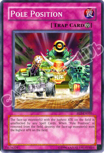 FET-EN050 Pole Position comune Unlimited (EN) -NEAR MINT-