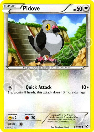 084 / 114 Pidove comune (EN) -NEAR MINT-