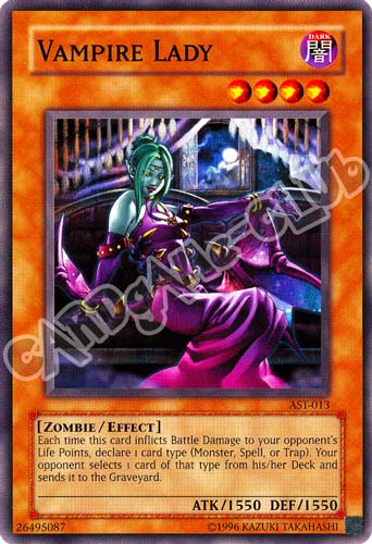 AST-013 Vampire Lady comune Unlimited (EN) -NEAR MINT-