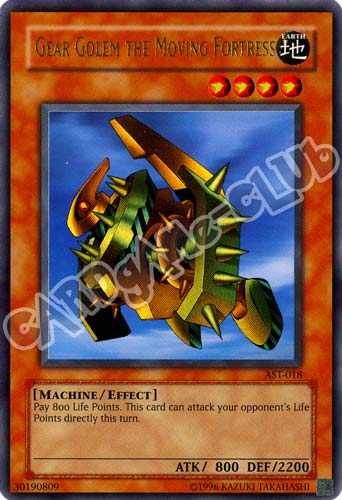 AST-018 Gear Golem the Moving Fortress ultra rara Unlimited (EN) -NEAR MINT-