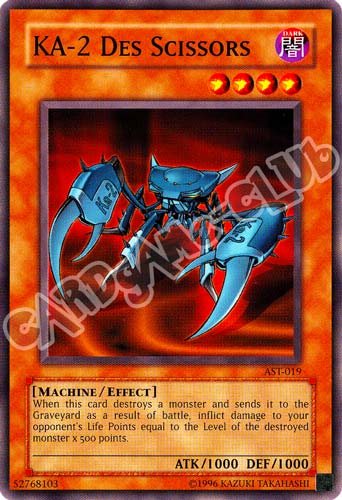 AST-019 KA-2 Des Scissors comune Unlimited (EN) -NEAR MINT-