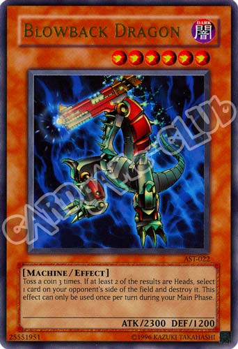 AST-022 Blowback Dragon ultra rara Unlimited (EN) -NEAR MINT-