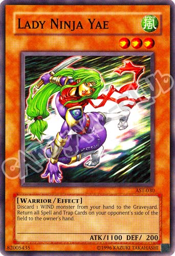 AST-030 Lady Ninja Yae comune Unlimited (EN) -NEAR MINT-