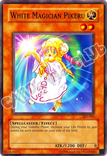 AST-033 White Magician Pikeru comune Unlimited (EN) -NEAR MINT-