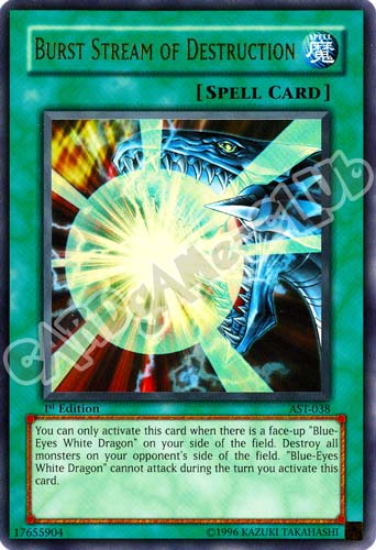 AST-038 Burst Stream of Destruction ultra rara Unlimited (EN) -NEAR MINT-