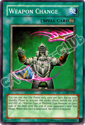 AST-041 Weapon Change comune Unlimited (EN) -NEAR MINT-