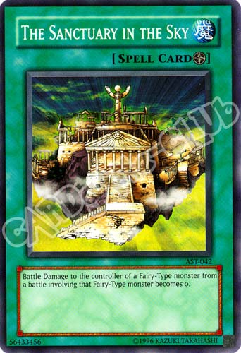 AST-042 The Sanctuary in the Sky super rara Unlimited (EN) -NEAR MINT-
