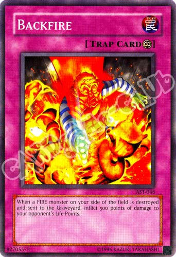 AST-046 Backfire comune Unlimited (EN) -NEAR MINT-