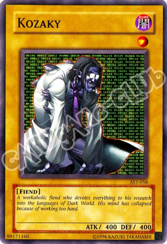 AST-058 Kozaky comune Unlimited (EN) -NEAR MINT-