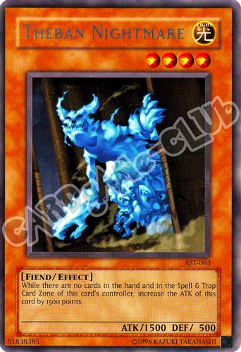 AST-063 Theban Nightmare rara Unlimited (EN) -NEAR MINT-