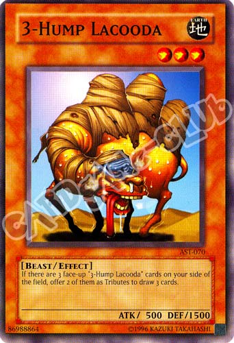 AST-070 3-Hump Lacooda comune Unlimited (EN) -NEAR MINT-