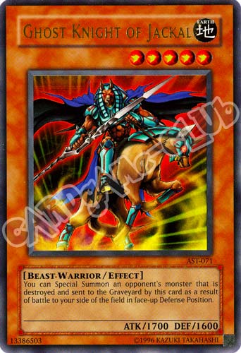AST-071 Ghost Knight of Jackal ultra rara Unlimited (EN) -NEAR MINT-