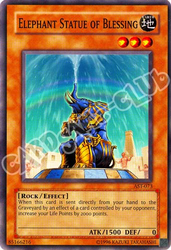 AST-073 Elephant Statue of Blessing comune Unlimited (EN) -NEAR MINT-