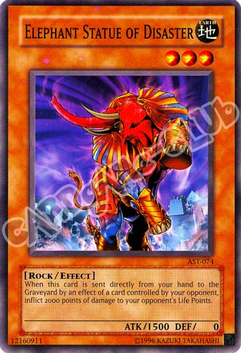 AST-074 Elephant Statue of Disaster comune Unlimited (EN) -NEAR MINT-