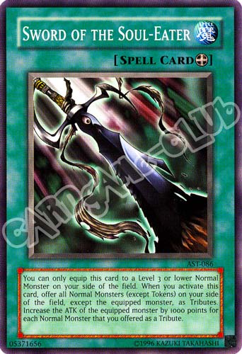 AST-086 Sword of the Soul-Eater comune Unlimited (EN) -NEAR MINT-