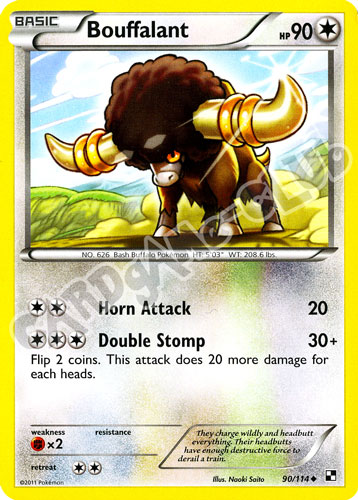 090 / 114 Bouffalant non comune (EN) -NEAR MINT-