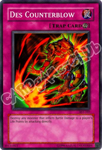 AST-107 Des Counterblow super rara Unlimited (EN) -NEAR MINT-