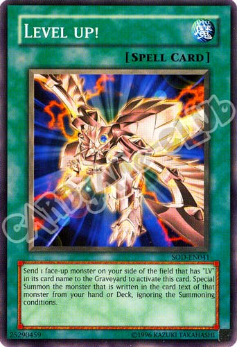 SOD-EN041 Level Up! comune Unlimited (EN) -NEAR MINT-