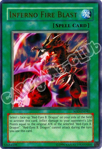 SOD-EN042 Inferno Fire Blast ultra rara Unlimited (EN) -NEAR MINT-