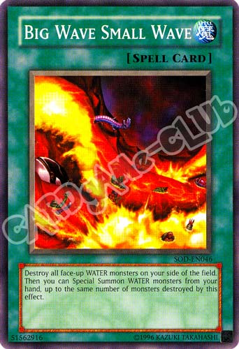 SOD-EN046 Big Wave Small Wave comune Unlimited (EN) -NEAR MINT-