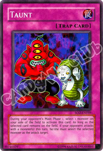 SOD-EN049 Taunt comune Unlimited (EN) -NEAR MINT-