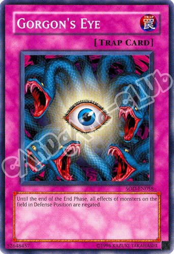 SOD-EN058 Gorgon's Eye comune Unlimited (EN) -NEAR MINT-
