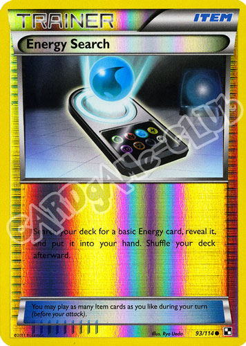 093 / 114 Energy Search comune foil reverse (EN) -NEAR MINT-