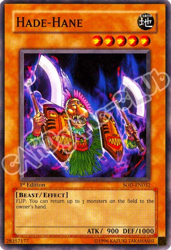 SOD-EN032 Hade-Hane comune 1st Edition (EN) -NEAR MINT-