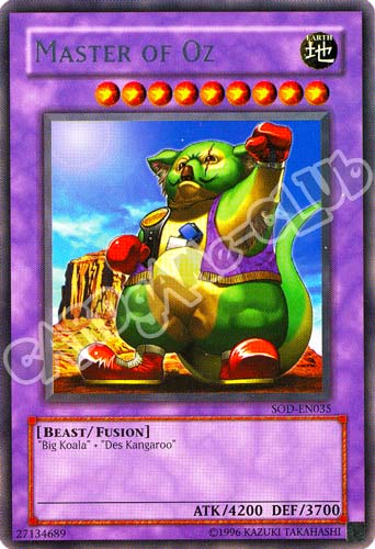 SOD-EN035 Master of Oz rara 1st Edition (EN) -NEAR MINT-