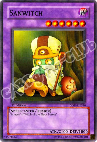 SOD-EN036 Sanwitch comune 1st Edition (EN) -NEAR MINT-