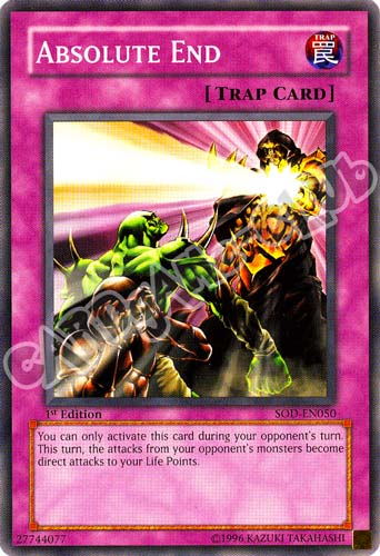 SOD-EN050 Absolute End comune 1st Edition (EN) -NEAR MINT-