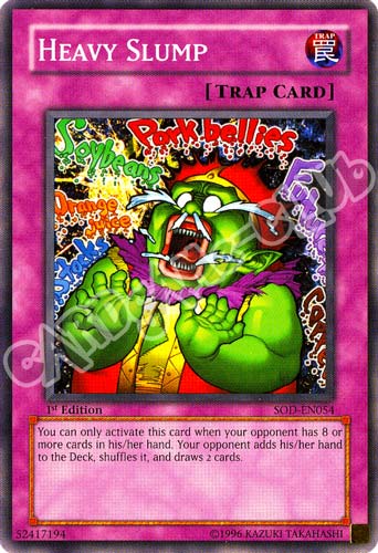 SOD-EN054 Heavy Slump comune 1st Edition (EN) -NEAR MINT-