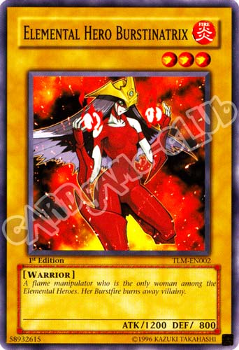 TLM-EN002 Elemental Hero Burstinatrix comune 1st Edition (EN) -NEAR MINT-