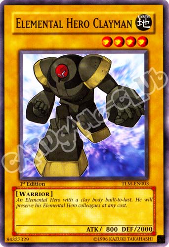 TLM-EN003 Elemental Hero Clayman comune 1st Edition (EN) -NEAR MINT-