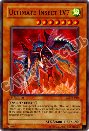 TLM-EN010 Ultimate Insect LV7 super rara 1st Edition (EN) -NEAR MINT-