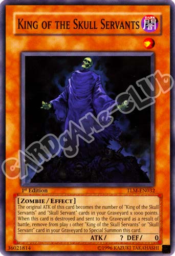 TLM-EN032 King fo the Skull Servants comune 1st Edition (EN) -NEAR MINT-