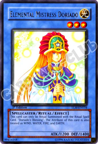 TLM-EN034 Elemental Mistress Doriado rara 1st Edition (EN) -NEAR MINT-