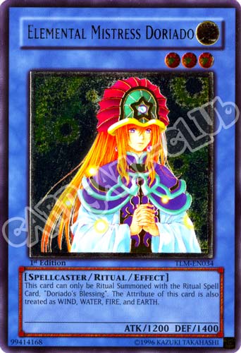 TLM-EN034 Elemental Mistress Doriado rara ultimate 1st Edition (EN) -NEAR MINT-