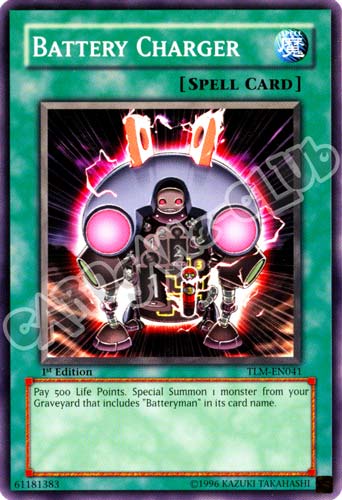 TLM-EN041 Battery Charger comune 1st Edition (EN) -NEAR MINT-