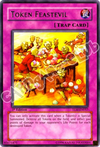 TLM-EN057 Token Feastevil rara 1st Edition (EN) -NEAR MINT-