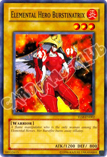 TLM-EN002 Elemental Hero Burstinatrix comune Unlimited (EN) -NEAR MINT-