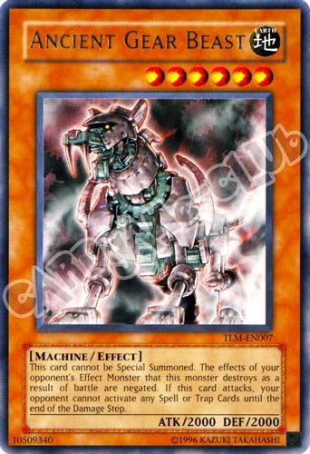 TLM-EN007 Ancient Gear Beast rara Unlimited (EN) -NEAR MINT-