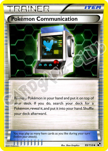 099 / 114 Pokemon Communication non comune (EN) -NEAR MINT-
