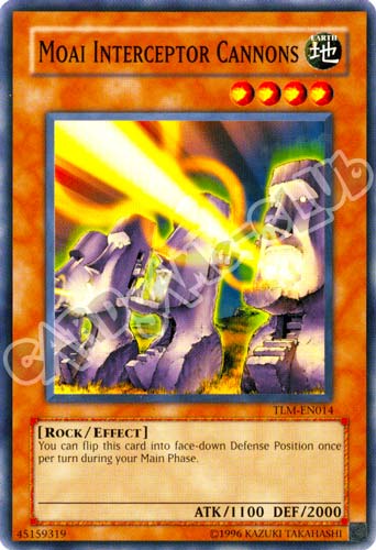 TLM-EN014 Moai Interceptor Cannons comune Unlimited (EN) -NEAR MINT-