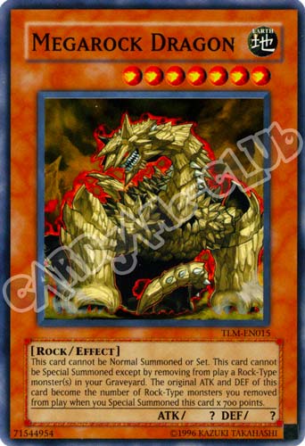 TLM-EN015 Mega-Rock Dragon super rara Unlimited (EN) -NEAR MINT-