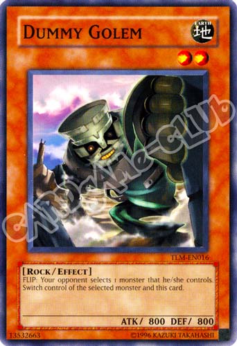 TLM-EN016 Dummy Golem comune Unlimited (EN) -NEAR MINT-