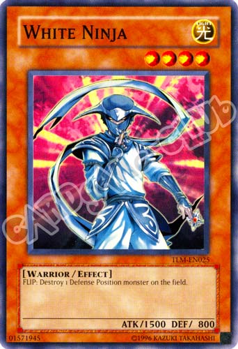 TLM-EN025 White Ninja comune Unlimited (EN) -NEAR MINT-